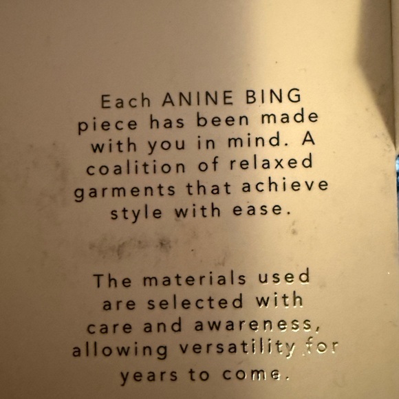 ANINE BING Black Croc-Embossed Oversized Maya Tote 🖤 - Picture 12 of 12